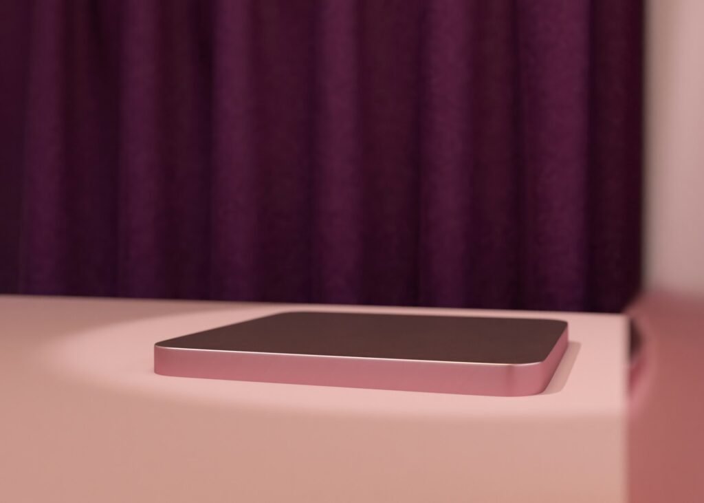Phone on table